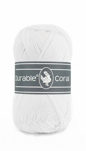 Durable Coral 50 gram, Kleur: 310 White