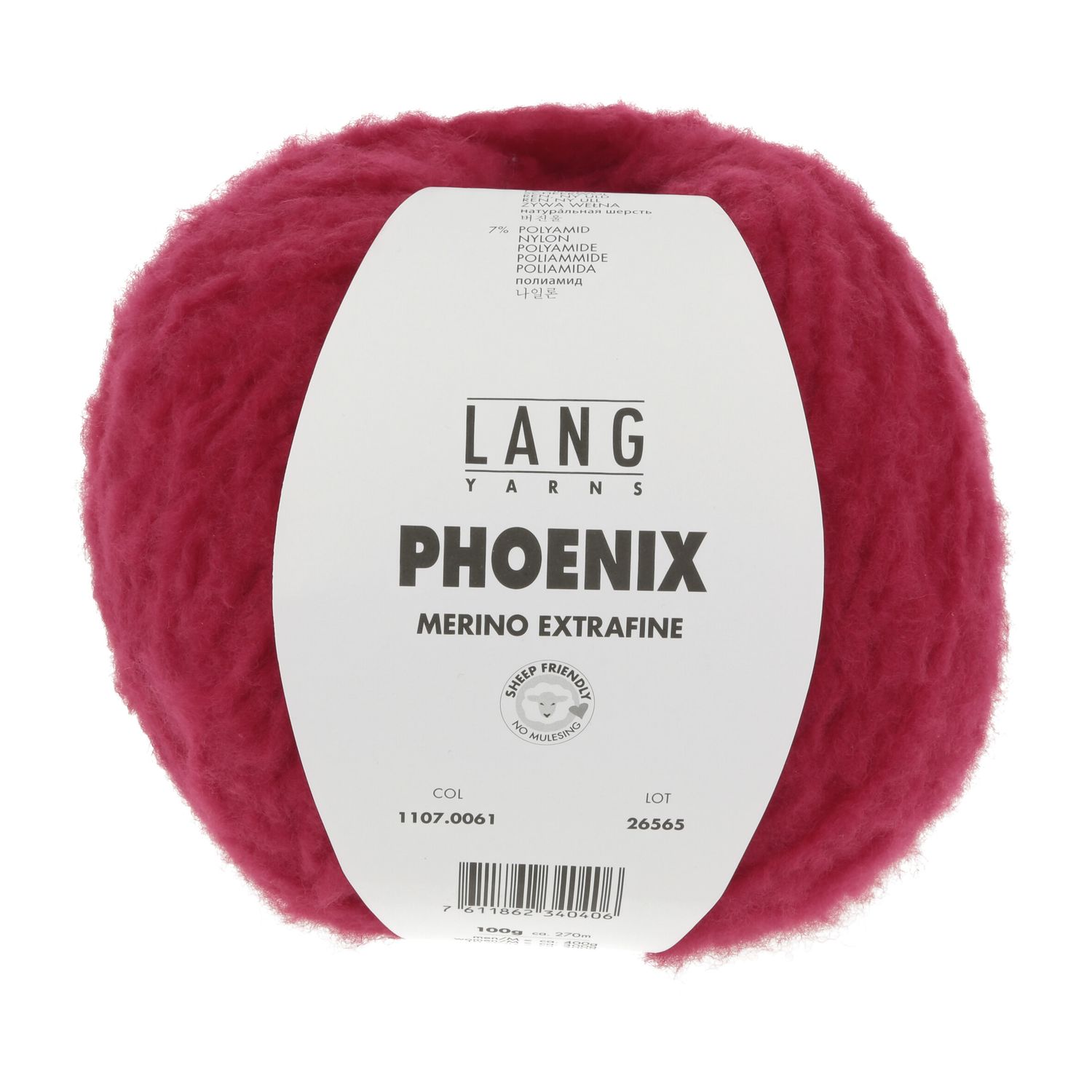 Lang Yarns Phoenix, Kleur: 061