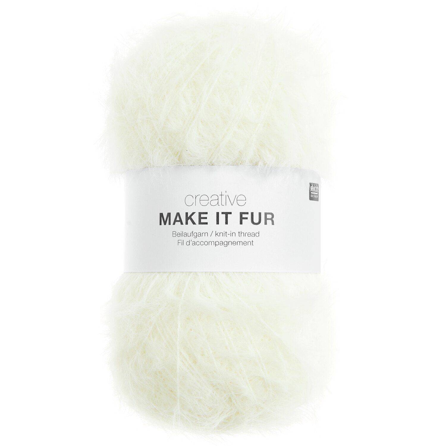 Rico Creative Make it Fur, Kleur: 001 wit