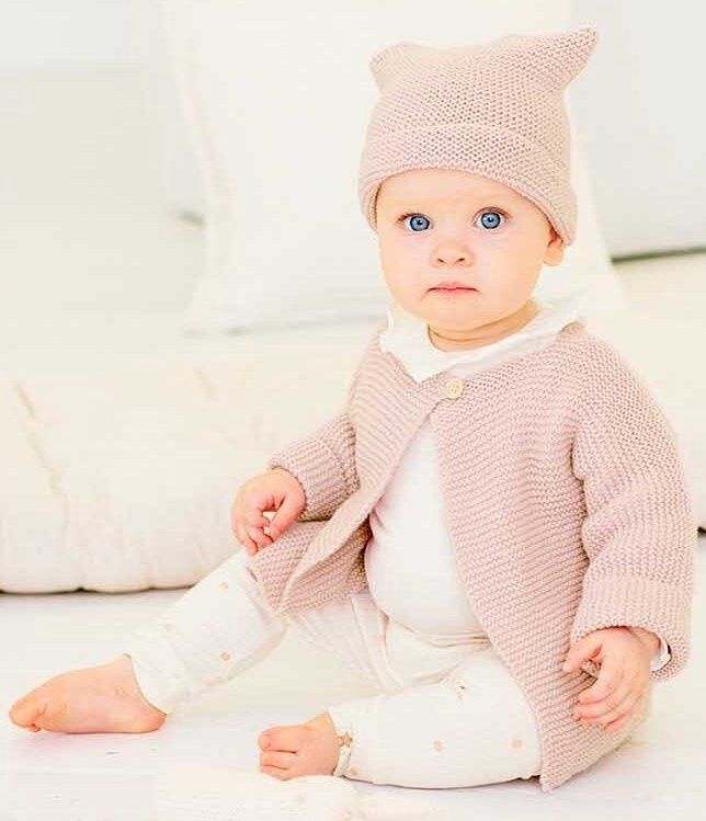 Ribbelvestje Rico Baby Cosy organic Cotton Cashmere