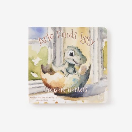 Arlo Finds Iggy Dinosaur Book