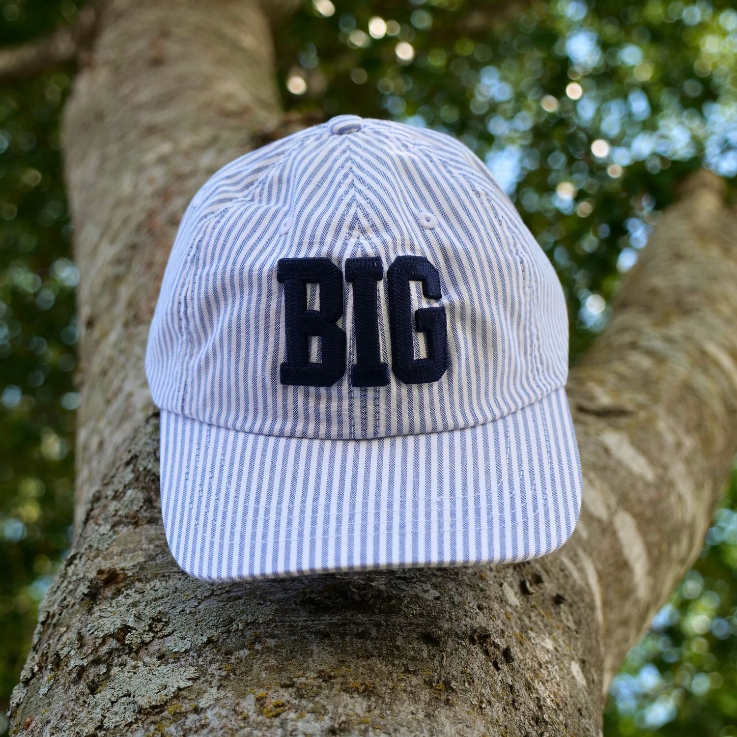 BiG Striped Hat, Attribute: Blue Stripe