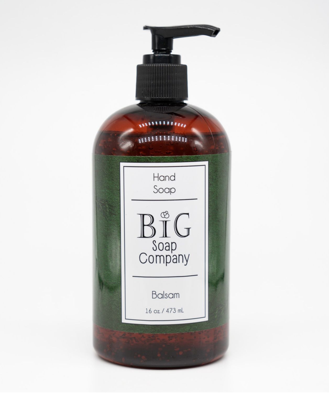 BiG Liquid Soap 16 oz, Scent: Balsam
