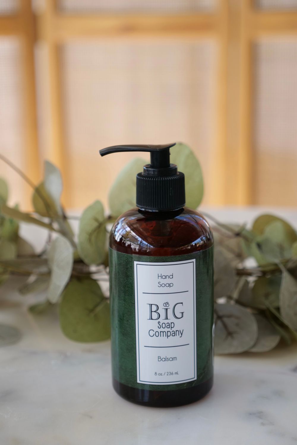 BiG Liquid Soap 16 oz, Scent: Balsam