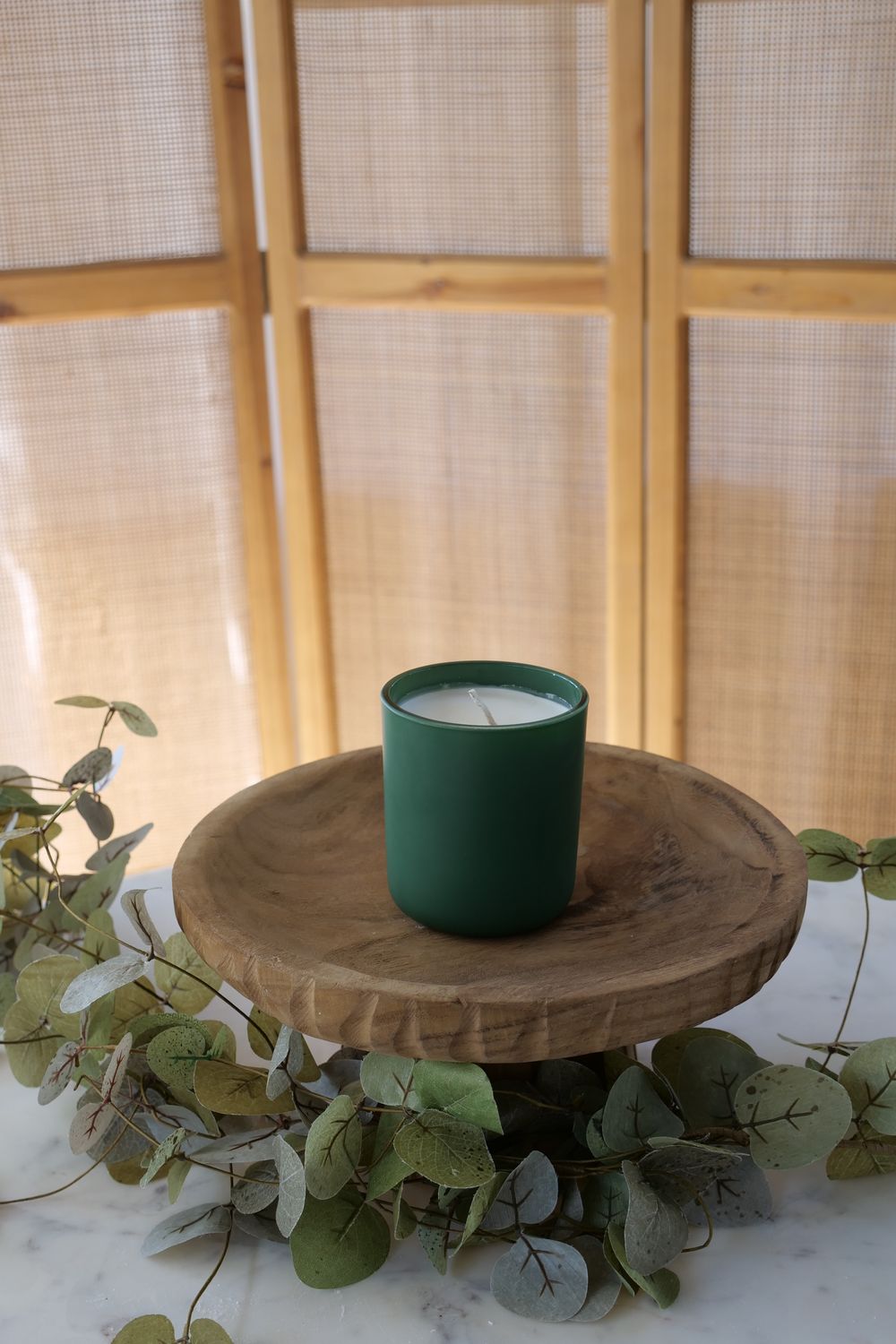 BiG Green Matte Candle, Scent: Mint Beach Sage