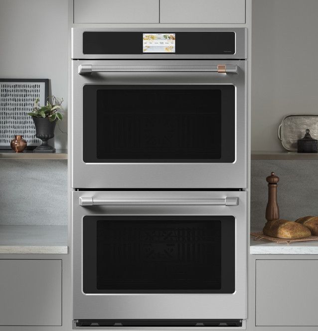 Cafe © 30&quot; Smart Double Wall Oven with Convection  CTD70DP2NS1