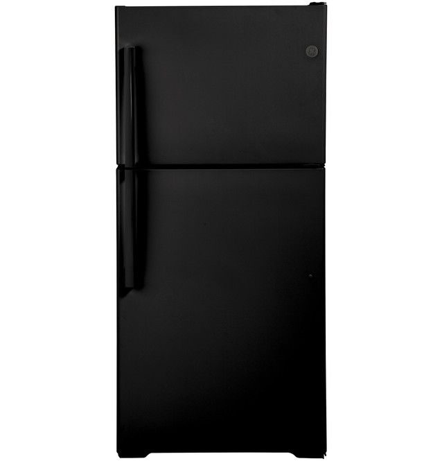 GE ENERGY STAR 19.2 Cu. Ft. Top-Freezer Refrigerator GTE19DTNRBB