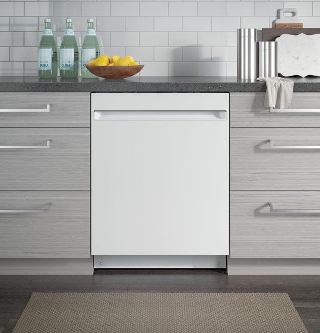 GE ADA Compliant Stainless Steel Interior Dishwasher with Sanitize Cycle  GDT225SGLWW
