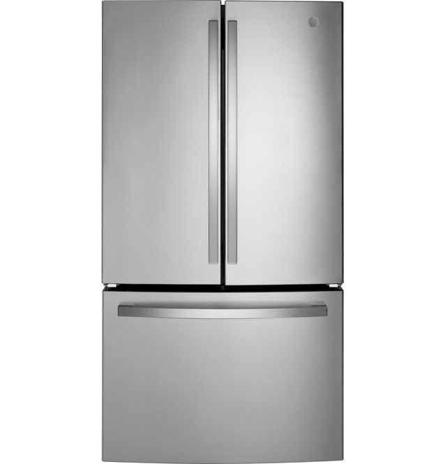 GE ENERGY STAR 27.0 Cu. Ft. Fingerprint Resistant FrencGNE27JYMFSh-Door Refrigerator