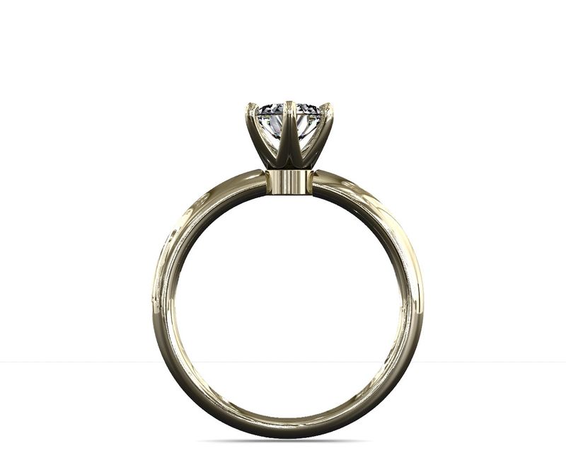 Anillo de compromiso diamante