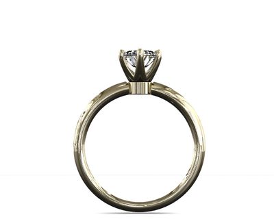 Anillo de compromiso diamante