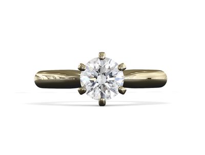 Anillo de compromiso diamante
