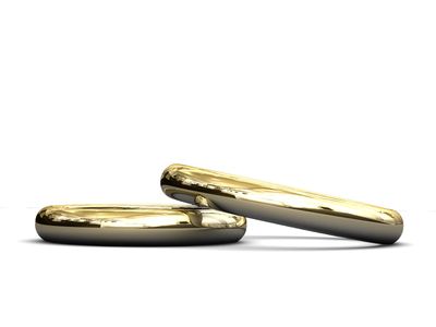 Argollas de matrimonio Clásicas