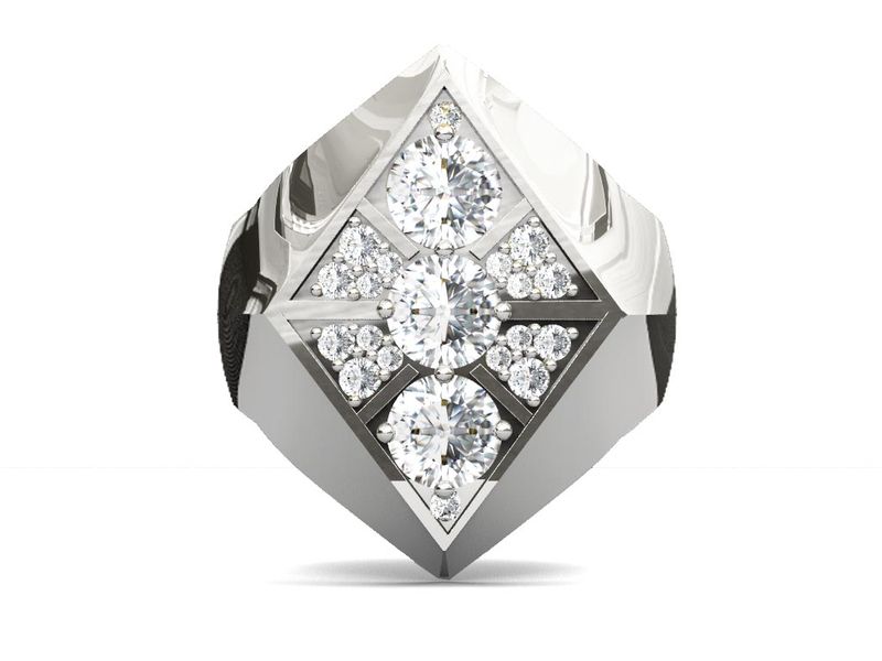 Anillo Diamantes