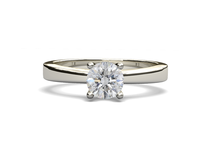 Anillo de compromiso diamante laboratorio