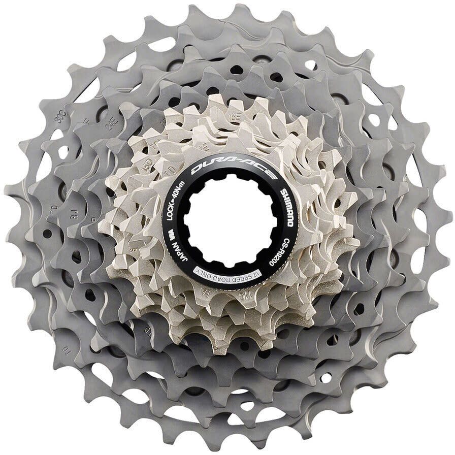 Shimano Dura-Ace CS-R9200 12-Speed Cassette, Size: 11-28T