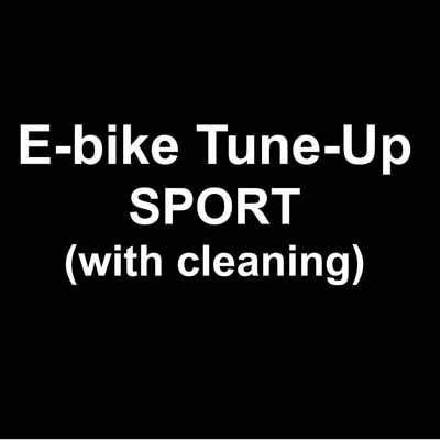 E-bike Tune-Up (SPORT  with cleaning)