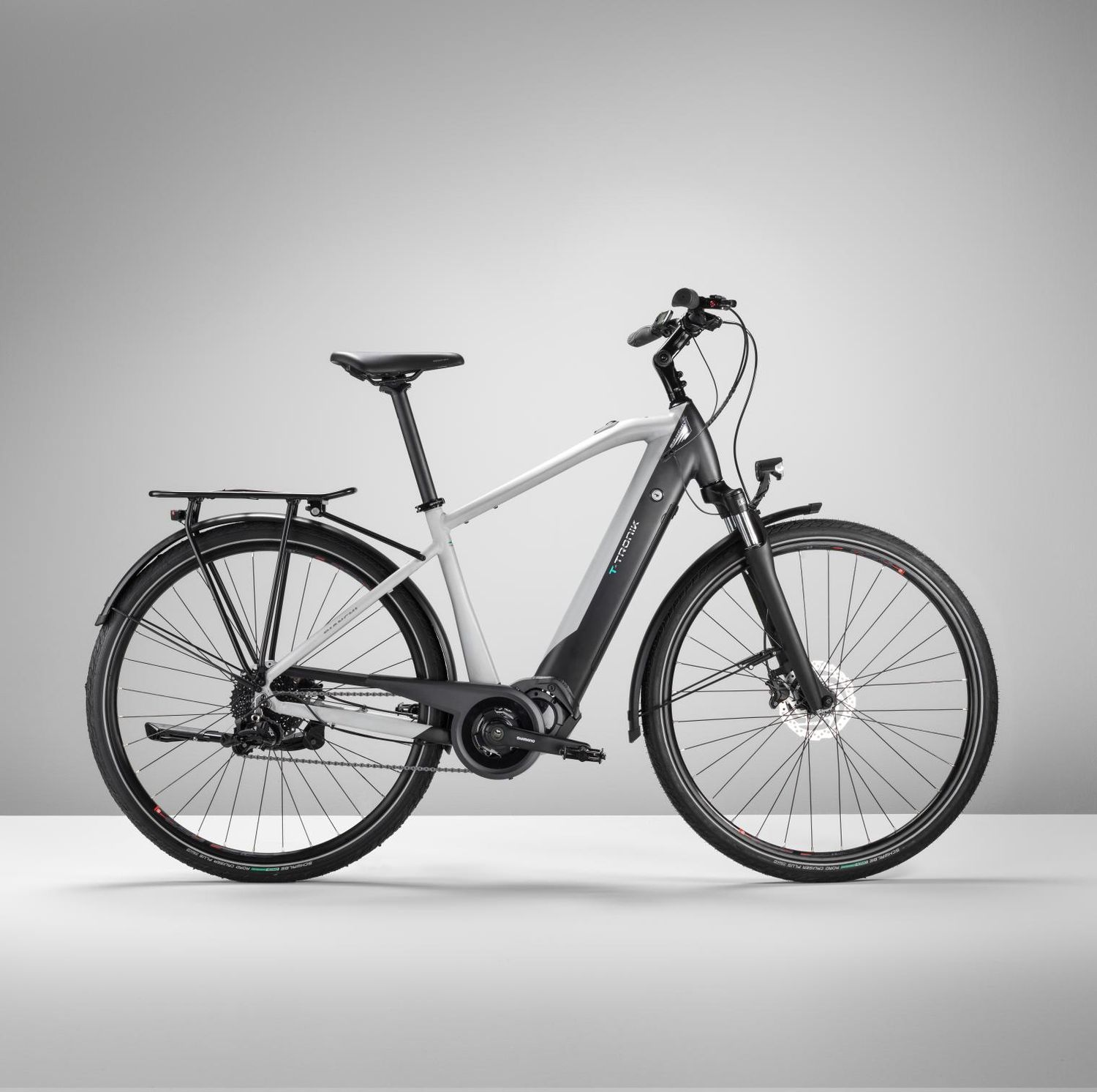 Bianchi T-Tronik T-Type Step-through Frame 43cm Grey