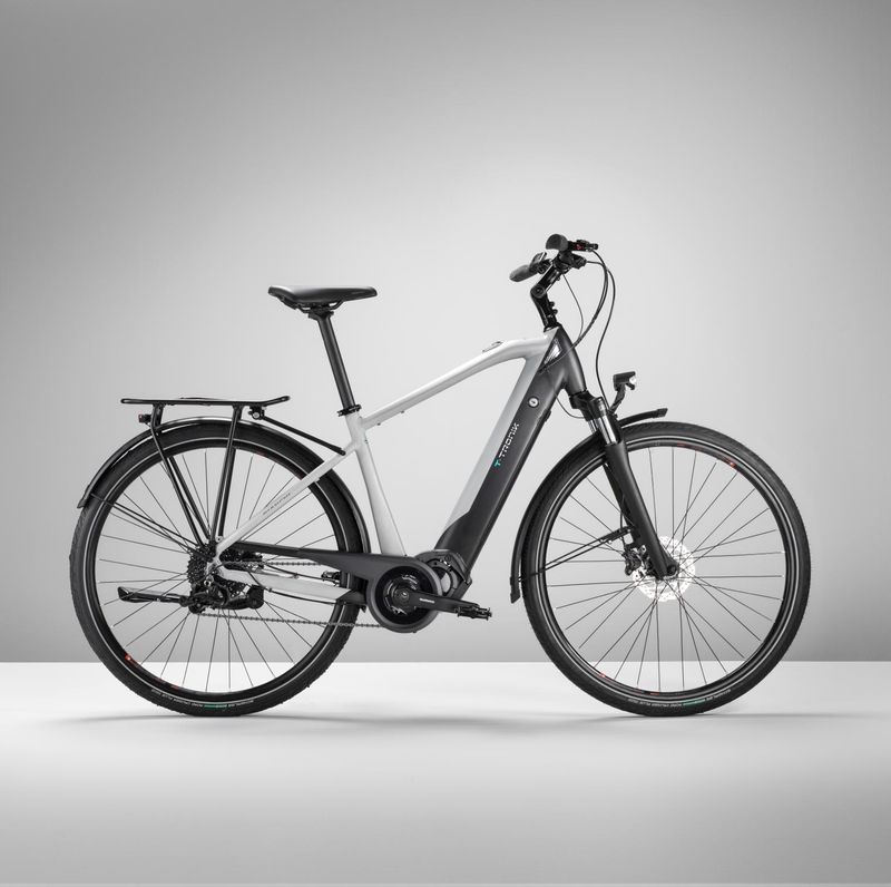 Bianchi T-Tronik T-Type Step-through Frame 43cm Grey