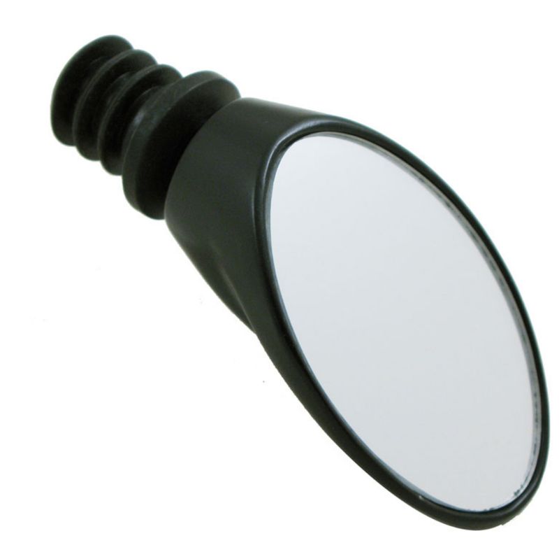 MIRROR SUNLT PRO ROAD WARRIOR BAR END BK