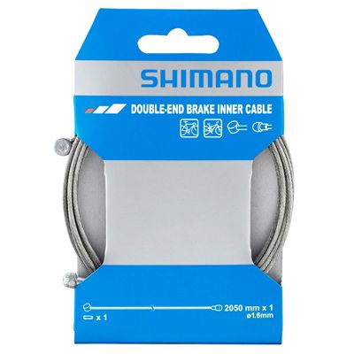 SHIMANO BRAKE CABLE,MTB/ROAD DOUBLE ENDED,1.6X2050MM