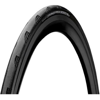 Grand Prix 5000 S TR 700 x 25 Folding Black + Black Chili