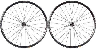 WHEEL,WH-RX010,F:28H/R:28H, BLACK, FOR 10-11SPD, CL DISC, RIM(W/TAPE)