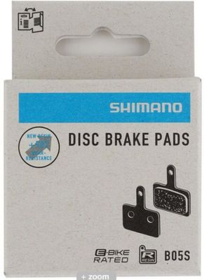 SHIMANO B05S-RX RESIN PAD W/O FIN, W/SPRING, W/3 TYPES OF SPLIT PIN, 1 PAIR