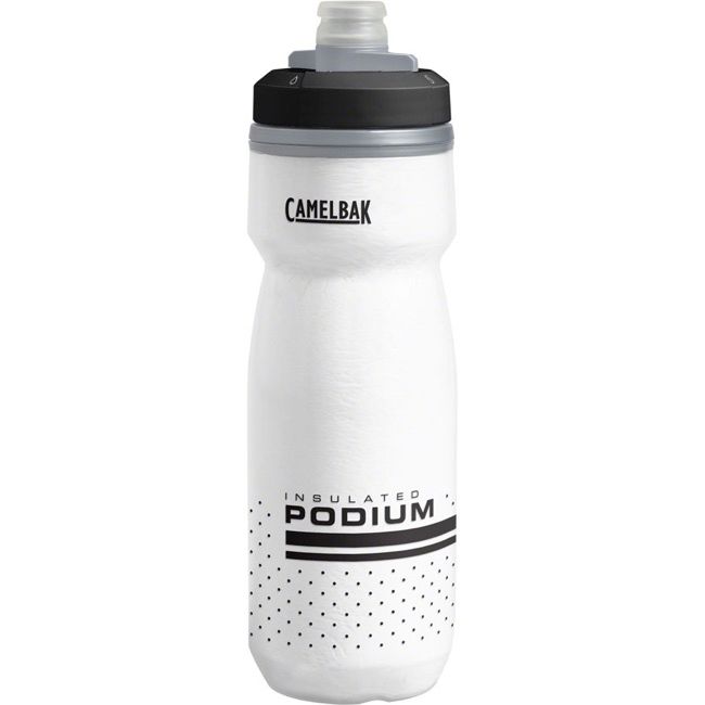 Camelbak Podium Chill Insulated Water Bottles - 21 Ounce  Black/White