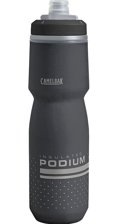 Camelbak Podium Chill Insulated Water Bottles - 24 Ounce, Color: Black, Size: 24oz