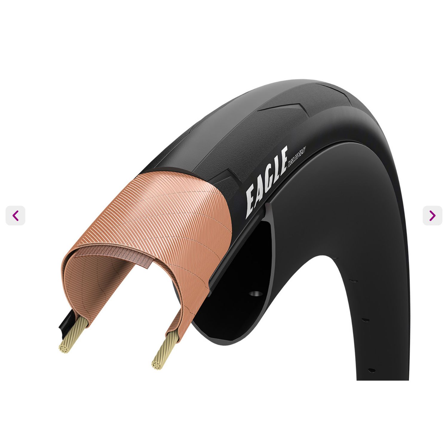 Eagle Sport Tube Type 700x30 / 30-622 Wire Blk