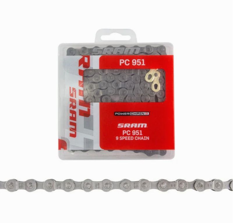 CHAIN SRAM PC951 9s GY 114L POWERLINK