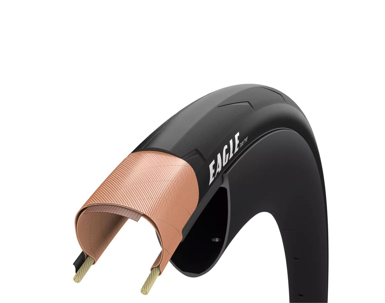 Goodyear Eagle Road Bike Folding Tyre, Color: Black, Size: 700X25