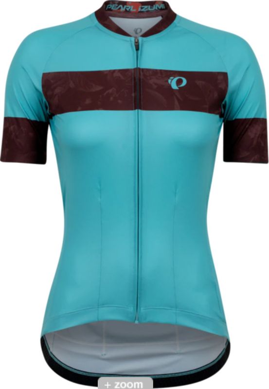 W ATTACK JRSY MYSTIC BLUE/CACAO FLORAL L