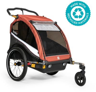 Burley Cub X Child Trailer - Double Sandstone Red