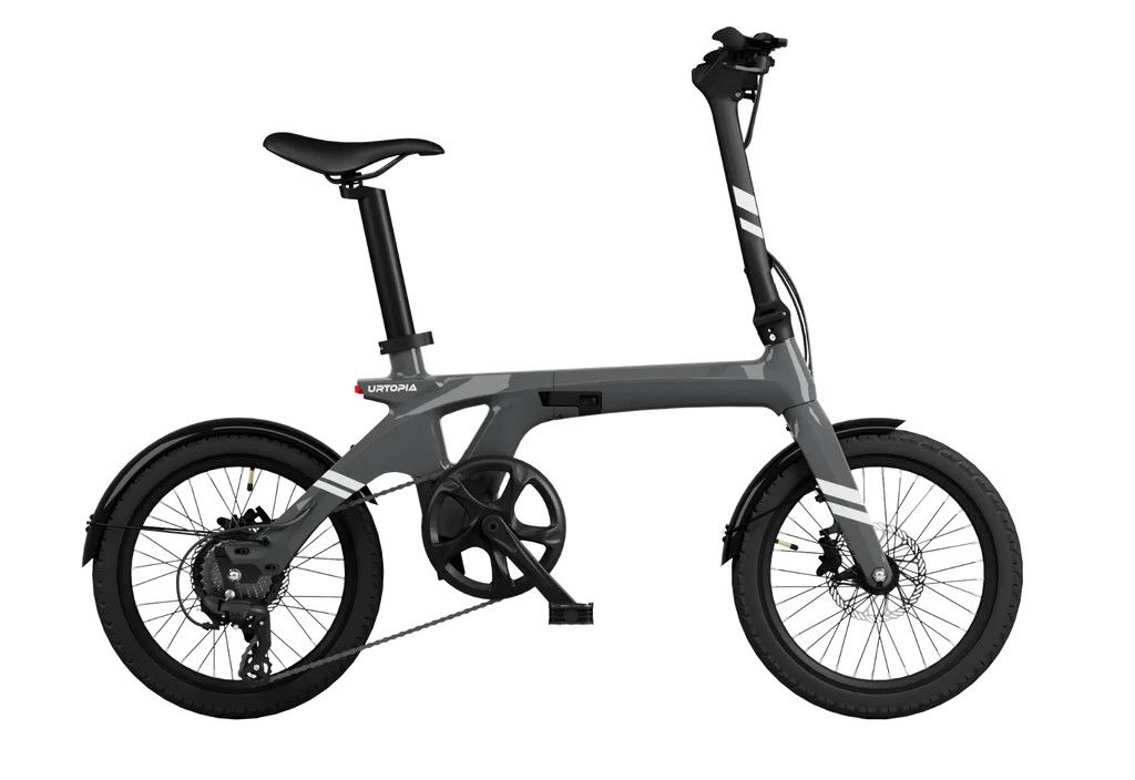 Utopia Carbon Fold 1 E-Bike Charcoal Grey