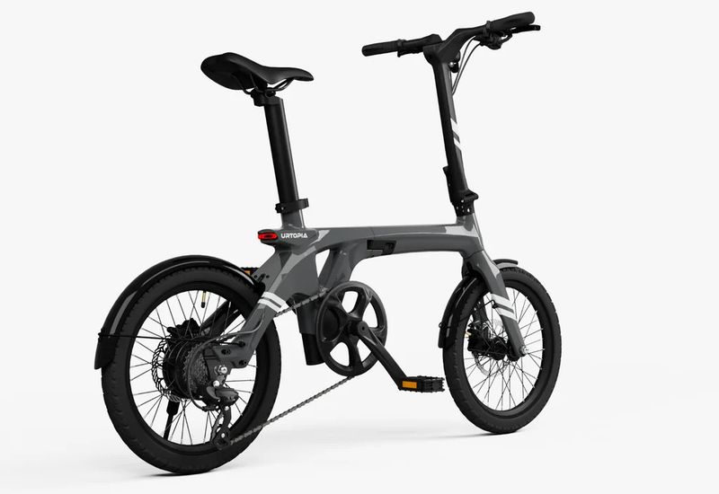 Urtopia Carbon Fold 1 E-Bike Charcoal Grey