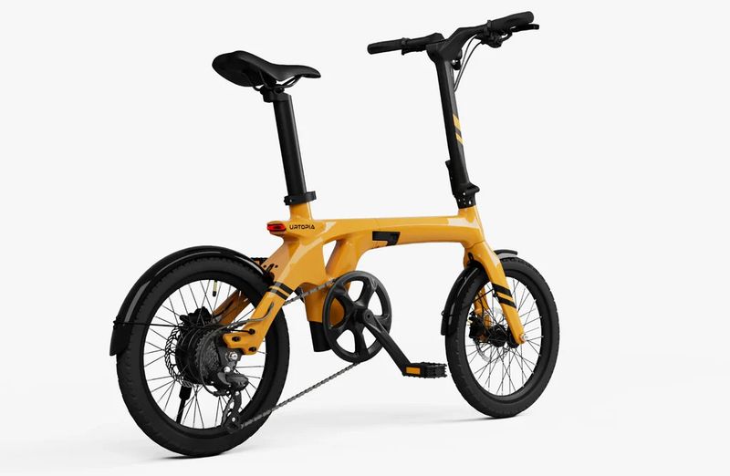 Urtopia Carbon Fold 1 E-Bike Saffron Yellow