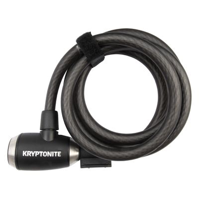 Kryptonite KryptoFlex 1218 Cable Lock - with Key, 6&#39; x 12mm