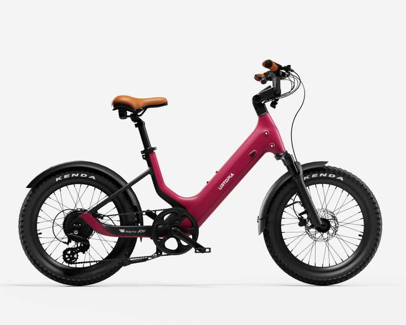Urtopia Joy Carbon E-Bike Rose Red Urtopia Joy Carbon E-Bike Rose Red