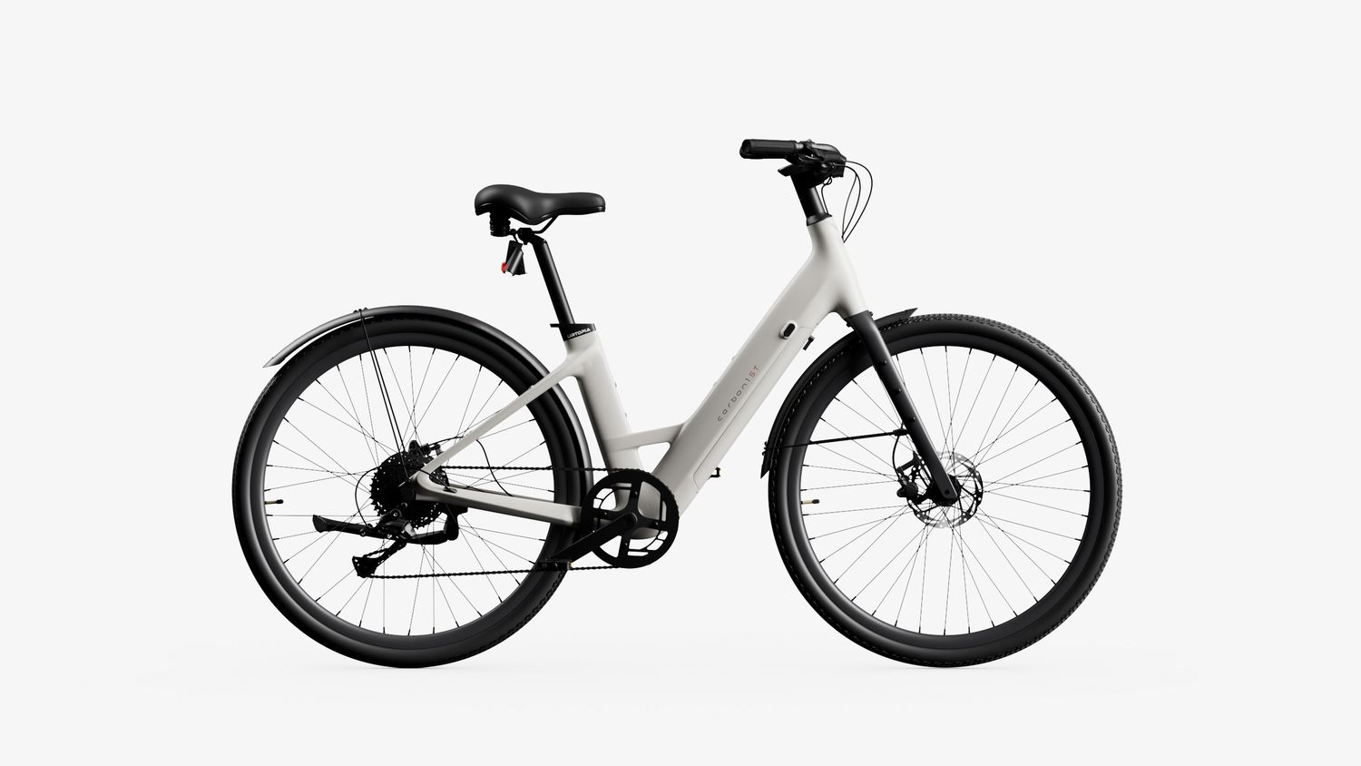 Urtopian Carbon 1 Step-Thru E-Bike White M