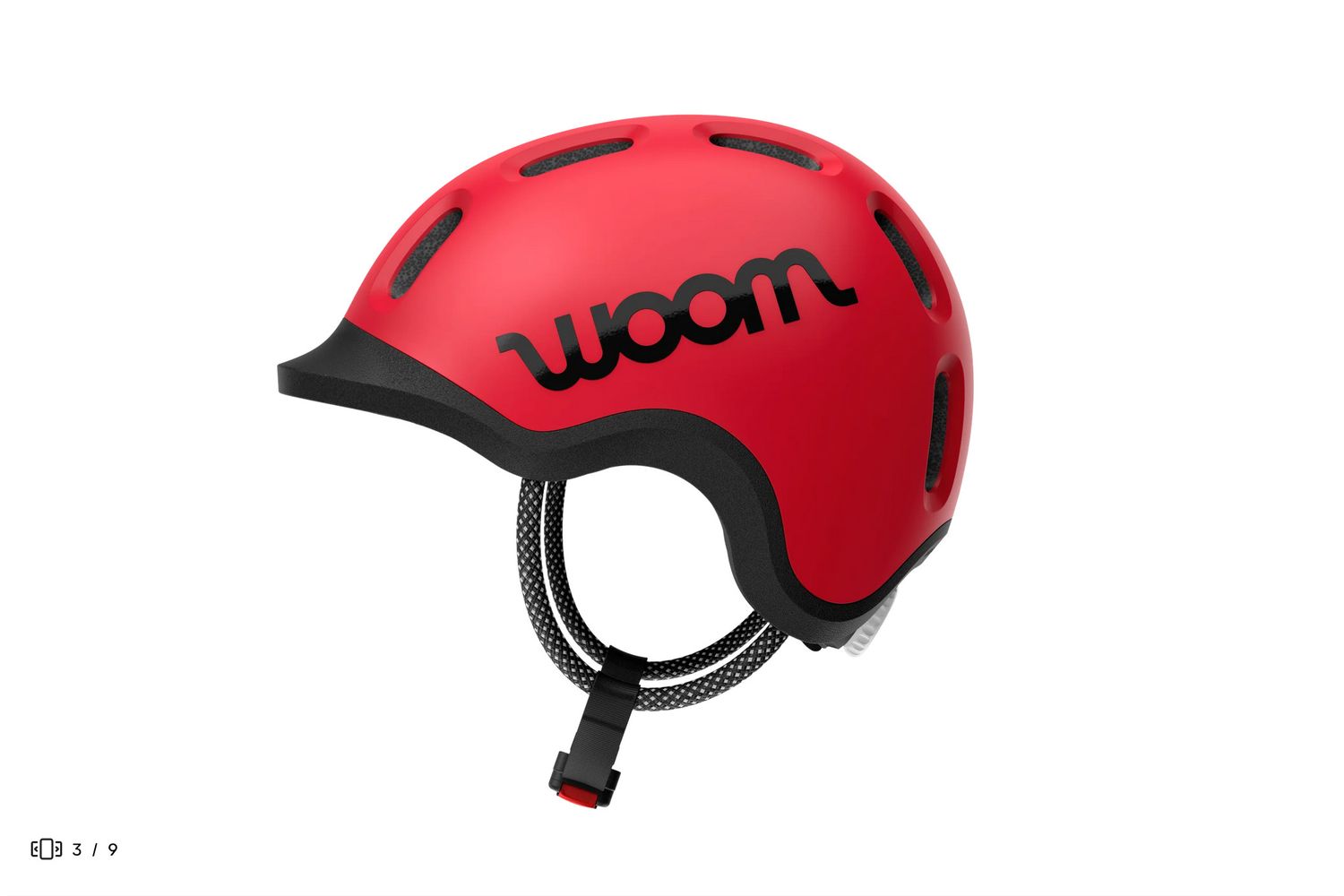 READY Kids' Helmet, Color: Red, Size: XS