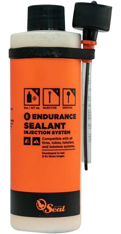 SEALANT TIRE/TUBE ORANGE SEAL ENDURANCE 8oz w/TWISTLOCK