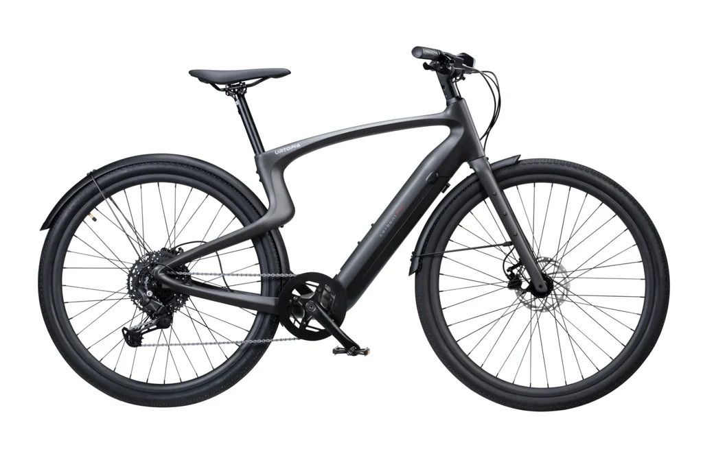 Urtopia Carbon 1 Pro E-Bike, Color: Matte Black, Size: S