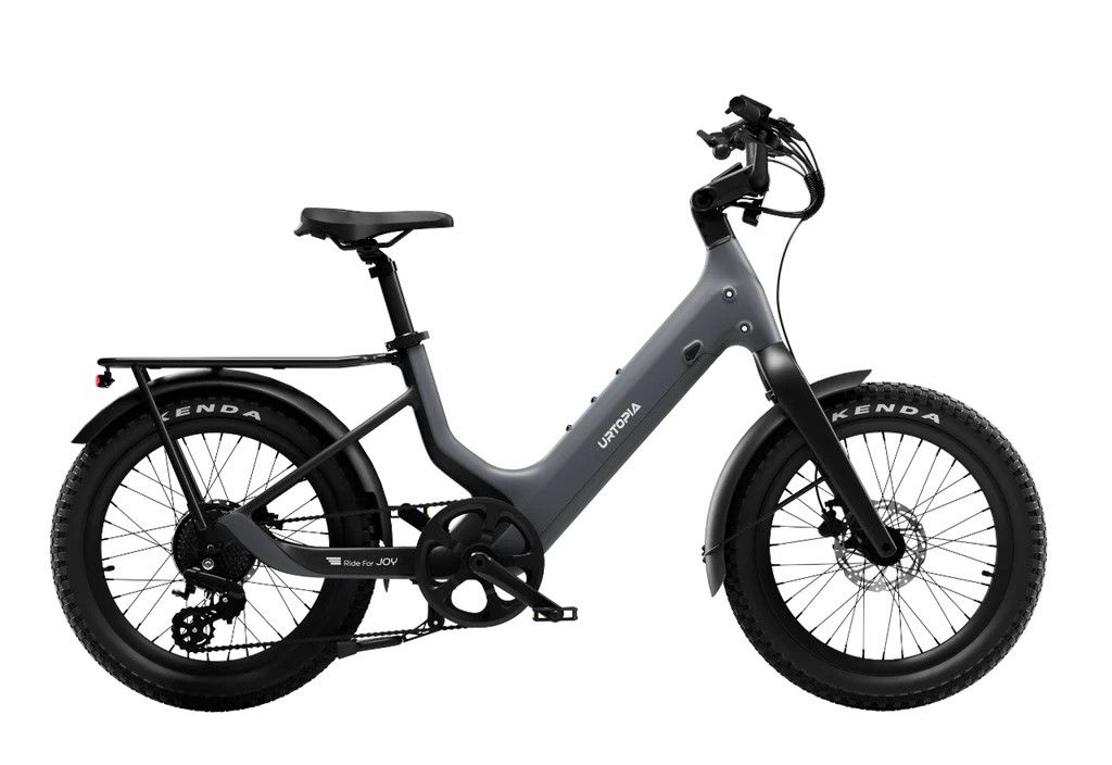 Urtopia Carbon Joy Ultra E-Bike Charcoal Grey