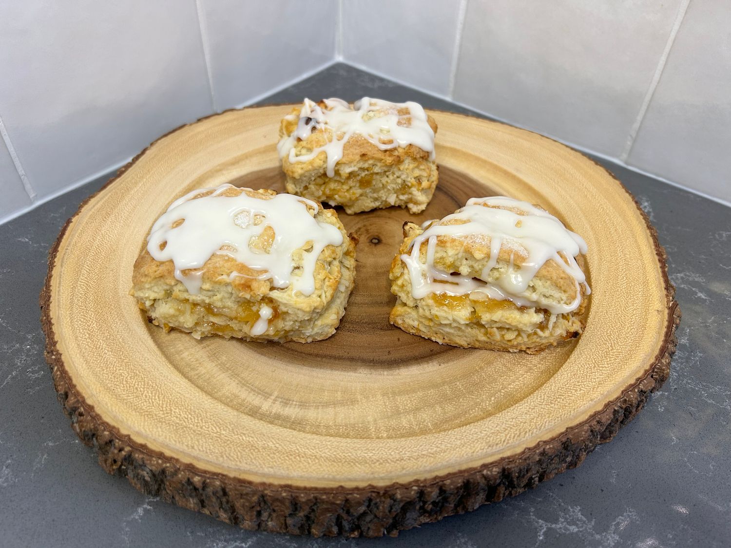 Almond Apricot Scone
