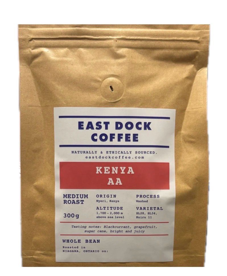 Kenya - Medium Roast - Whole Bean Coffee