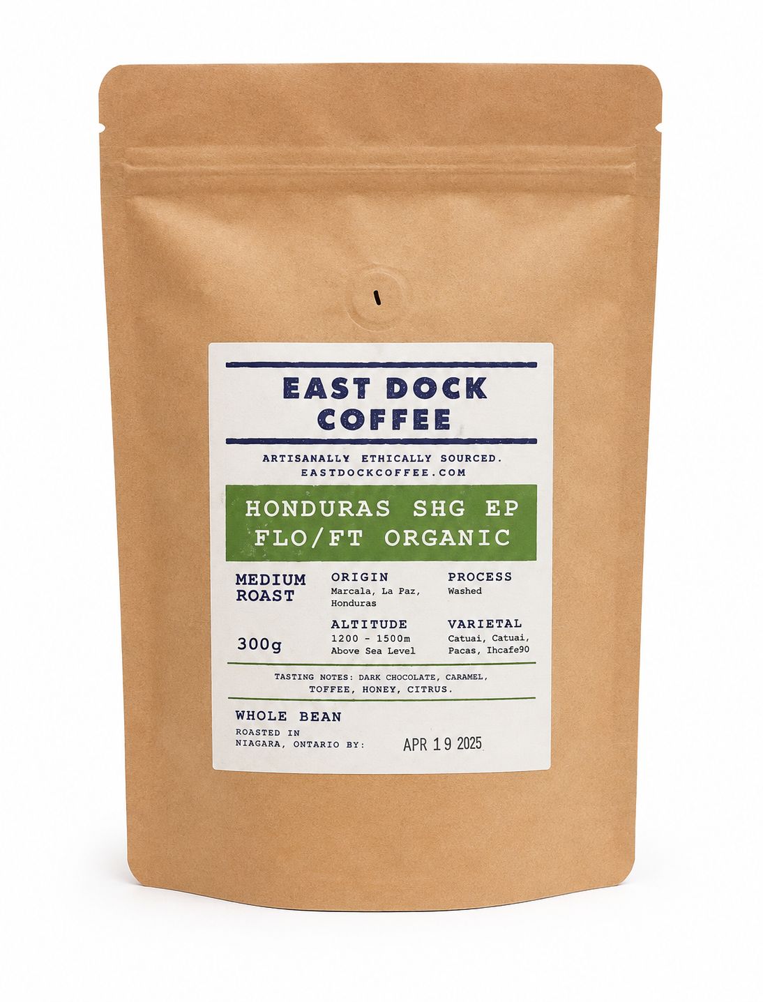 Honduras - Medium Roast - Whole Bean Coffee