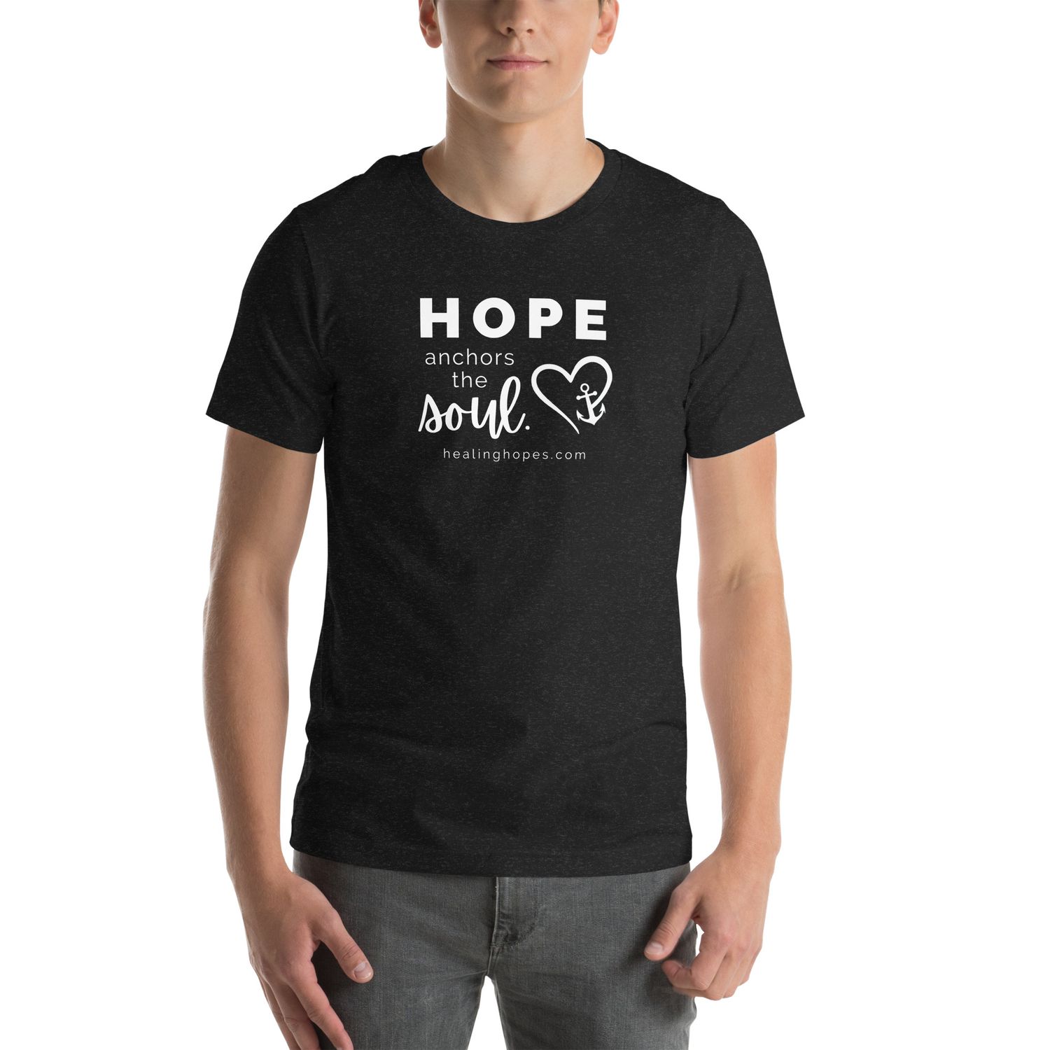 Anchored in Hope T-shirt (Bella Canvas)