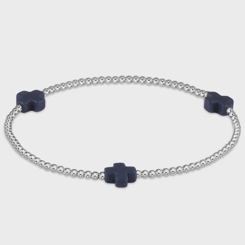 Enewton - 2mm Sterling Signature Cross Bracelet